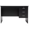 Redfern 1200mm Study Desk with 3 Drawer - Black