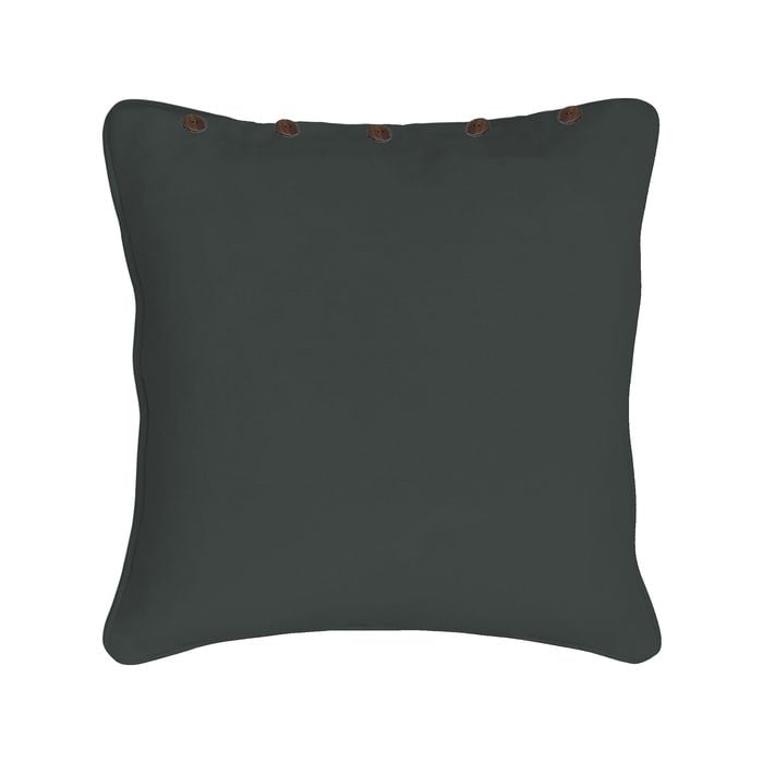 London Cushion Cover 60cm - Charcoal