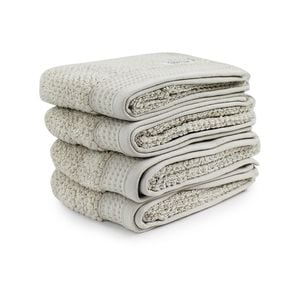 4pc Onkaparinga 45x65cm Avalon Hand Towel 550GSM Soft Sand