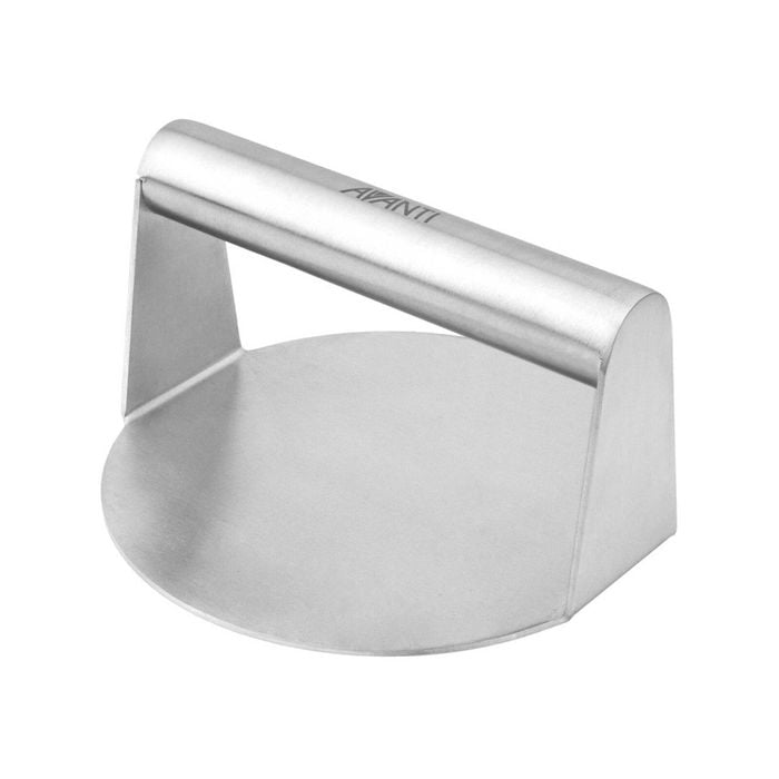 Avanti Kitchen Durable and Rust Resistant Burger Smasher-Stainless Steel