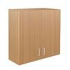 Flatpax Utility 600mm Rangehood Cupboard Woodgrain 