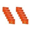 12x 10pc HEM Home Fragrance Scented Incense Cones Packet Set Precious Amber