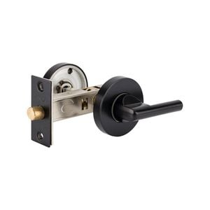 Zanda 60mm Backset Matt Black Disabled Compliant Privacy Kit