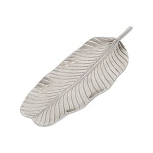 Ssh Collection Banana Small 39cm Long Decorative Leaf - Nickel