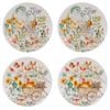 Ashdene Garden Hens Set Of 4 Side Plates