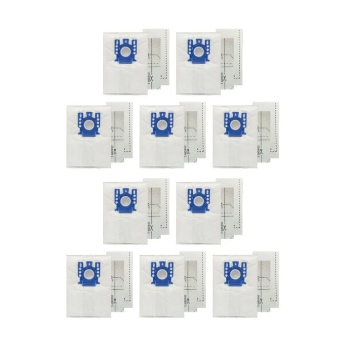 2x 5pc CleanUp Vacuum Cleaner Bags With 2 Filters For Miele CU175 S2000-S8999