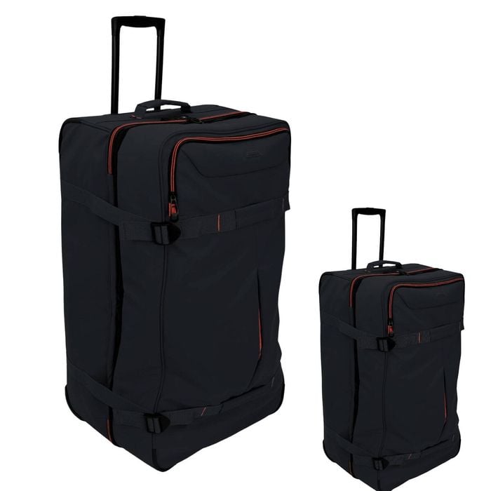 Set of 2 Pierre Cardin Water-Repellent Trolley s Medium 72cm & Large 82cm Expandable with TSA Lock