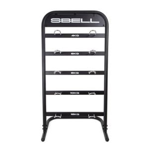 Sbell Stand In Black Powder Coated