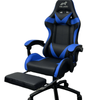 Relaxio Relaxio Gaming Chair With Headrest And Lumbar Support With Foot Rest - White