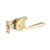 Zanda 75mm Satin Brass Oxford Passage Set 