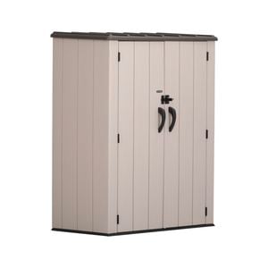 Lifetime 1.42 x 0.73m Vertical Plastic Storage Shed