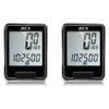2PK Echowell BC-5 Cycling LCD Wired Computer/Odometer - Black