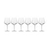 6pc Krosno Avant-Garde 560ml Stemmed Wine Glass Set - Clear