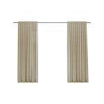 Mollers 1400 x 2500mm Natural Diego Room Darkening Concealed Tab Curtain - 1 Pack