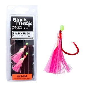Black Magic Tarakihi Snatchers 3/0 Paternoster Pre Made Fishing Rig Pink Shrimp