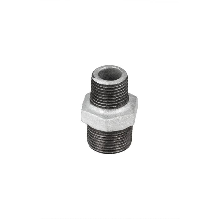 Brasshards 20 x 15mm Galvanised Reduced Hex Nipple