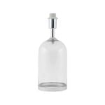 Verve Design 33cm Clear Glass Mira Lamp Base