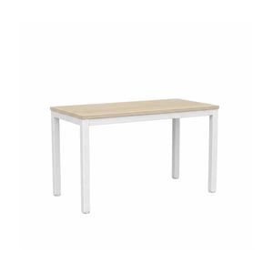 Olg Axis Table 4 Leg White Frame Nordic Maple Top L2100mm X W900mm