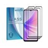 2 Pack MEZON OPPO A17 Full Cover Tempered Glass Screen Protectors