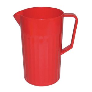 Olympia Kristallon Polypropylene Jug Red 1.4ltr