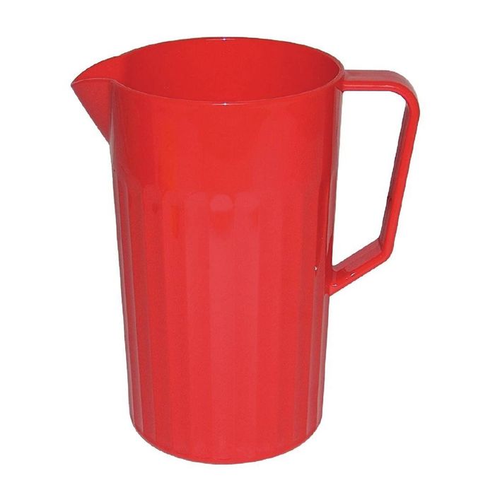 Olympia Kristallon Polypropylene Jug Red 1.4ltr