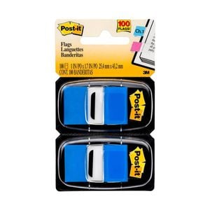 Post-it Twin Pack Flags 100pcs (Blue)