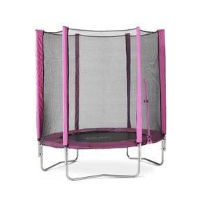 Plum Play AU 6ft Junior Trampoline with Springsafe Enclosure Ages 3-6y - Pink