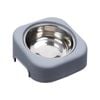 Happy Tails Sloped Bowl With Steel Inserts