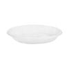 Moda 14cm Transparent White Plastic Round Garden Saucer