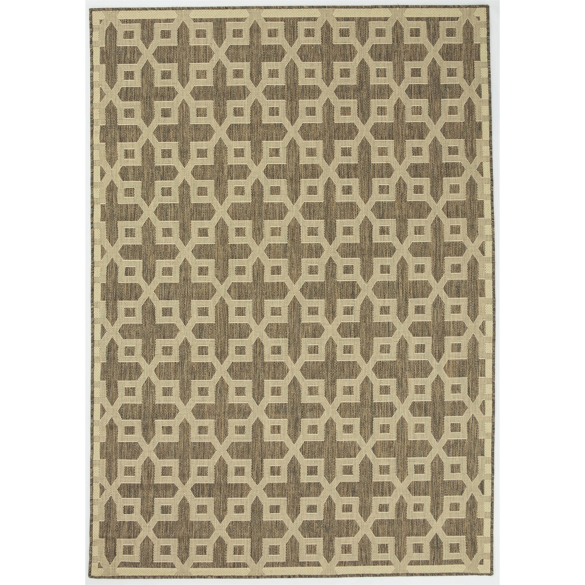 Hufflett 160 x 230cm Silver Hatch Ceduna Polypropylene Flat Weave Rug ...