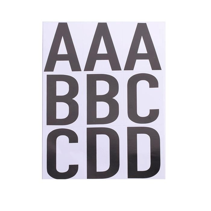 Sandleford 75mm Self Adhesive Vinyl Letter Kit