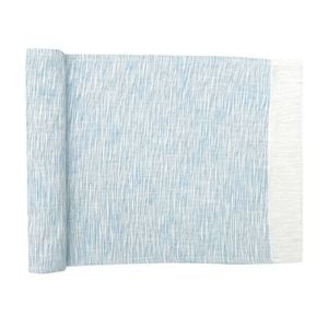 NF Home & Entertaining Essentials Cascade Table Runner 35x250cm Woven Blue