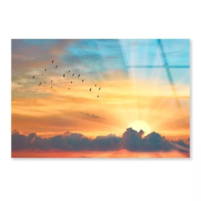 Cloud The Evening Sky   Print 100% Australian Made 150 x 100cm  (Acrylic)