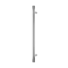 Barelli 950mm Polished Chrome Single Round Vertical Heated Towel Rail