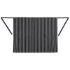 Whites Bistro Apron Black/white Butchers Stripe Hospitality Uniforms Kitchen Workwear