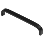 Kaboodle 128mm Matte Black Bolivar Kitchen Handle