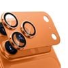 Iphone 17 Pro Max Camera Lens Protector, Military Grade Aluminum Alloy & Tempered Glass, Orange Titanium