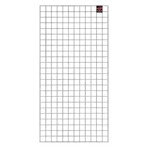 Rapid 600 x 1200mm 50 x 50mm Silver Wire Mesh Panel