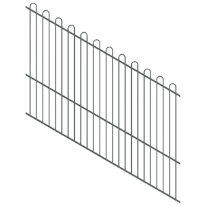 ProtectorAl 1201-2400W x 1800H Monument Loop Top Pool Fence Panel Raked 16-30º