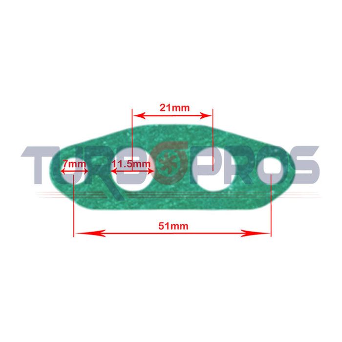 Turbo Charger Coolant Feed & Return Gasket For Toyota HiAce 1KD-FTV 3.0L