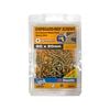 Zenith 6G x 20mm Gold Passivated Square Drive Chipboard Screw - 100 Pack