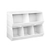 Keezi 1X Kids Toy Box Bookshelf