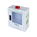 AED Wall mounted Cabinet with Audio Alarm & Strobe Light