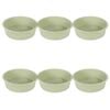 6PK Topchef Silicone Heat Resistant Round Cake Mould 20x5.5cm Assorted