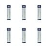 6pk Malli Plastic Crochet Hook/needle Yarn Crafting/knitting Tool 7mm White