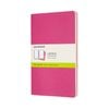 3pc Moleskine Cahier Soft Cover Notebook/journal Plain Set Kinetic Pink Large