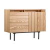 Modern Furniture ZANE Sideboard  Buffet 100cm - Natural Oak
