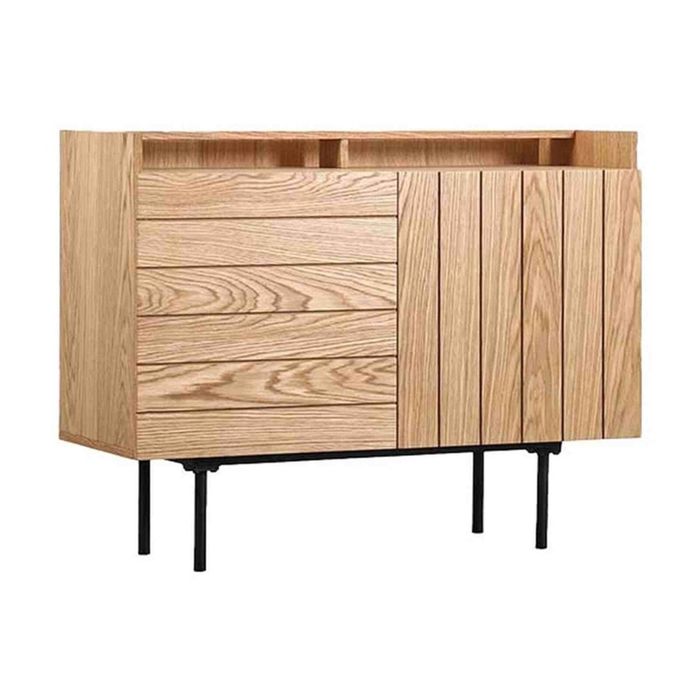 Modern Furniture ZANE Sideboard  Buffet 100cm - Natural Oak