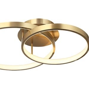 Cougar Lighting Zola Close To Ceiling Light Gold 2lt