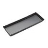 Mastercraft 36x13cm Loose Base Non-Stick Rectangle Flan Quiche Pan - Black